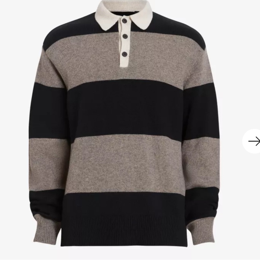 ALLSAINTS Jax strip sweater | Men’s Medium